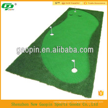 Artificial putting green